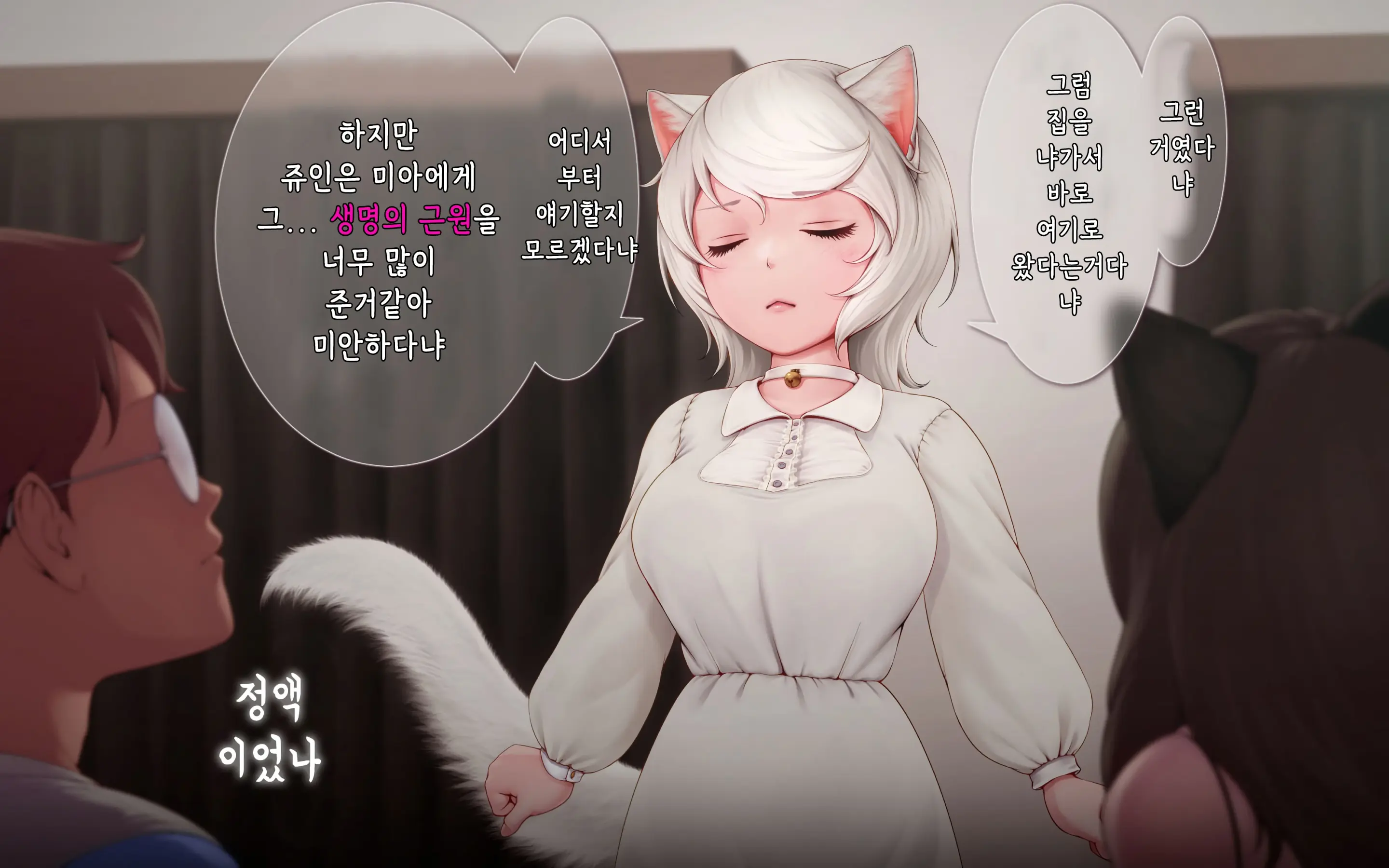 Nekosakyu! -Mia To Nora No Sakusei Seikatsu- | 네코서큐!~미아와 노라의 착정성활